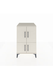 Kronos Komodin 2 Raflı 4 Kapaklı 60x59x96 Aytaşı-Aytaşı