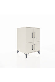 Kronos Komodin 2 Raflı 4 Kapaklı 60x59x96 Aytaşı-Aytaşı