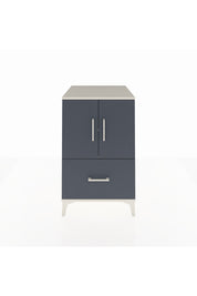 Kronos Komodin 2 Raflı Tek Çekmeceli 2 Kapaklı 60x59x96 Aytaşı-Antrasit