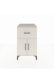 Kronos Komodin Tek Raflı Tek Çekmeceli 2 Kapaklı 60x59x96 Aytaşı-Aytaşı