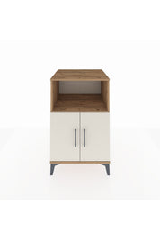 Kronos Komodin 2 Raflı 2 Kapaklı 60x59x96 Çam-Aytaşı