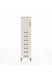 Arges Dolap 2 Raflı 7 Çekmeceli Tek Kapaklı 44x30x182 Aytaşı-Aytaşı