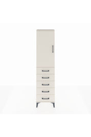 Arges Dolap 2 Raflı 5 Çekmeceli Tek Kapaklı 44x30x182 Aytaşı-Aytaşı