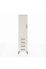 Arges Dolap 2 Raflı 4 Çekmeceli Tek Kapaklı 44x30x182 Aytaşı-Aytaşı