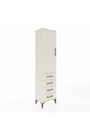 Arges Dolap 2 Raflı 4 Çekmeceli Tek Kapaklı 44x30x182 Aytaşı-Aytaşı