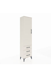 Arges Dolap 4 Raflı 3 Çekmeceli Tek Kapaklı 44x30x182 Aytaşı-Aytaşı