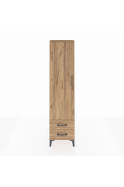 Arges Dolap 5 Raflı 2 Çekmeceli Tek Kapaklı 44x30x182 - S22M007V9A