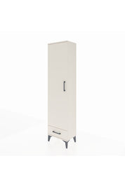 Arges Dolap 5 Raflı Tek Çekmeceli Tek Kapaklı 44x30x182 Aytaşı-Aytaşı