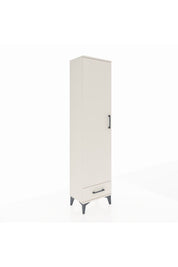 Arges Dolap 5 Raflı Tek Çekmeceli Tek Kapaklı 44x30x182 Aytaşı-Aytaşı