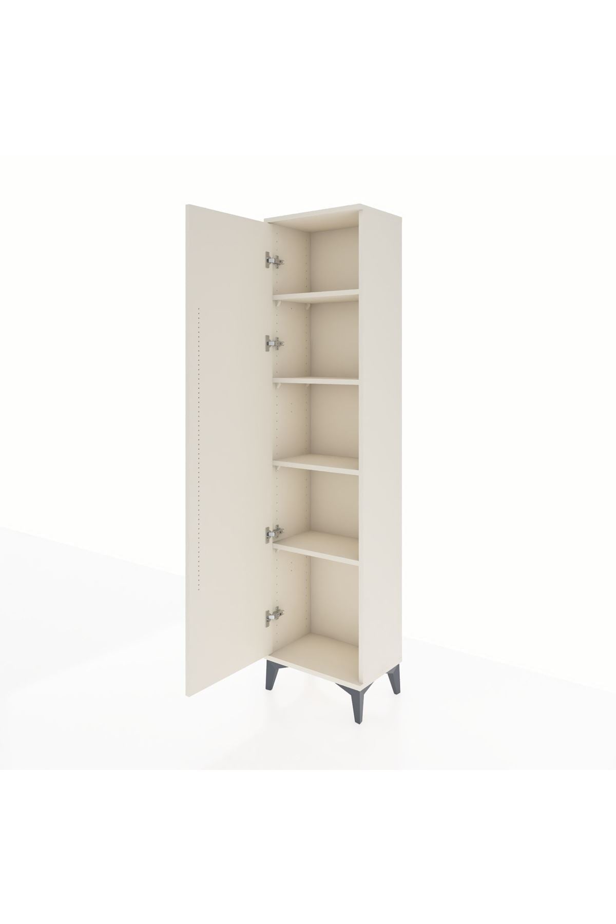 Arges Dolap 4 Raflı Tek Kapaklı 44x30x182 Aytaşı-Aytaşı