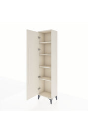 Arges Dolap 4 Raflı Tek Kapaklı 44x30x182 Aytaşı-Aytaşı