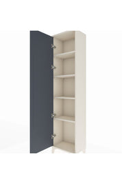 Arges Dolap 4 Raflı Tek Kapaklı 44x30x182 Aytaşı-Antrasit