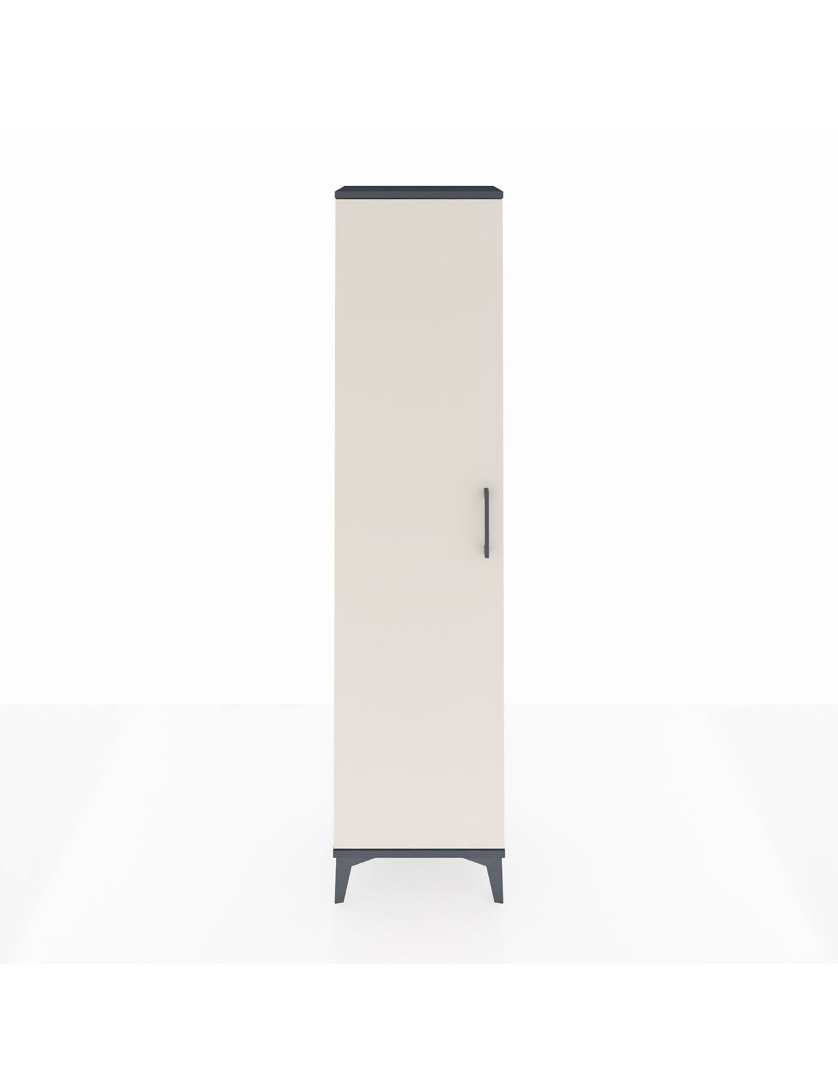 Arges Dolap 4 Raflı Tek Kapaklı 44x30x182 Antrasit-Aytaşı