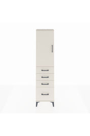 Arges Dolap 2 Raflı 4 Çekmeceli Tek Kapaklı 44x30x182 Aytaşı-Aytaşı