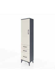 Arges Dolap 2 Raflı 3 Çekmeceli Tek Kapaklı 44x30x182 - S22M014V4A