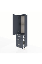 Arges Dolap 2 Raflı 3 Çekmeceli Tek Kapaklı 44x30x182 - S22M014V5A