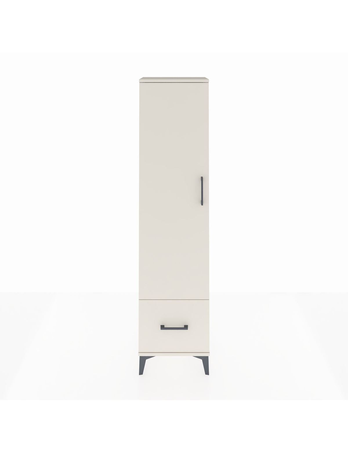 Arges Dolap 5 Raflı Tek Çekmeceli Tek Kapaklı 44x30x182 Aytaşı-Aytaşı