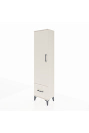 Arges Dolap 5 Raflı Tek Çekmeceli Tek Kapaklı 44x30x182 Aytaşı-Aytaşı