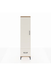 Arges Dolap 5 Raflı Tek Çekmeceli Tek Kapaklı 44x30x182 Çam-Aytaşı