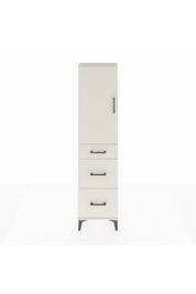 Arges Dolap 3 Raflı 3 Çekmeceli Tek Kapaklı 44x30x182 Aytaşı-Aytaşı