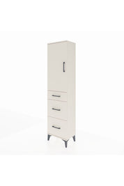 Arges Dolap 3 Raflı 3 Çekmeceli Tek Kapaklı 44x30x182 Aytaşı-Aytaşı