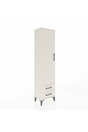 Arges Dolap Tek Raflı 2 Çekmeceli Tek Askılı 44x30x182 Aytaşı-Aytaşı
