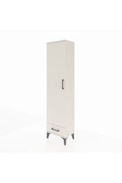 Arges Dolap 2 Raflı Tek Çekmeceli Tek Askılı 44x30x182 Aytaşı-Aytaşı