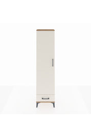 Arges Dolap 2 Raflı Tek Çekmeceli Tek Askılı 44x30x182 Çam-Aytaşı