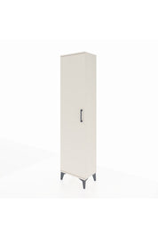 Arges Dolap Tek Raflı Tek Kapaklı Tek Askılı 44x30x182 Aytaşı-Aytaşı