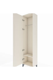 Arges Dolap Tek Raflı Tek Kapaklı Tek Askılı 44x30x182 Aytaşı-Aytaşı