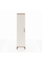 Arges Dolap Tek Raflı Tek Kapaklı Tek Askılı 44x30x182 Çam-Aytaşı