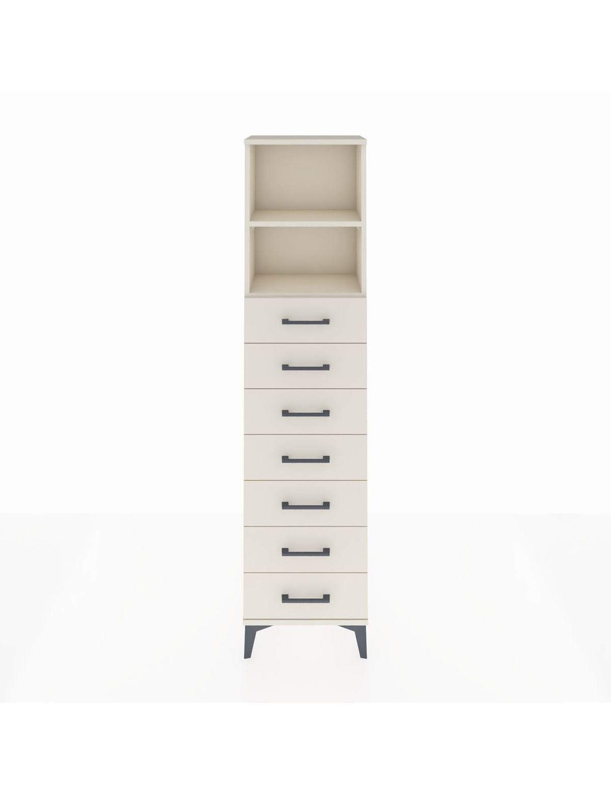 Arges Dolap 2 Raflı 7 Çekmeceli 44x30x182 Aytaşı-Aytaşı