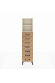 Arges Dolap 2 Raflı 7 Çekmeceli 44x30x182 Aytaşı-Çam