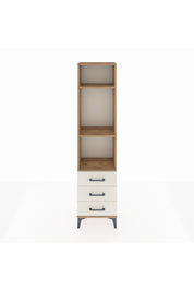 Arges Dolap 3 Raflı 3 Çekmeceli 44x30x182 Çam-Aytaşı