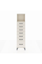 Arges Dolap Tek Raflı 7 Çekmeceli 44x30x182 - S22M038V1A
