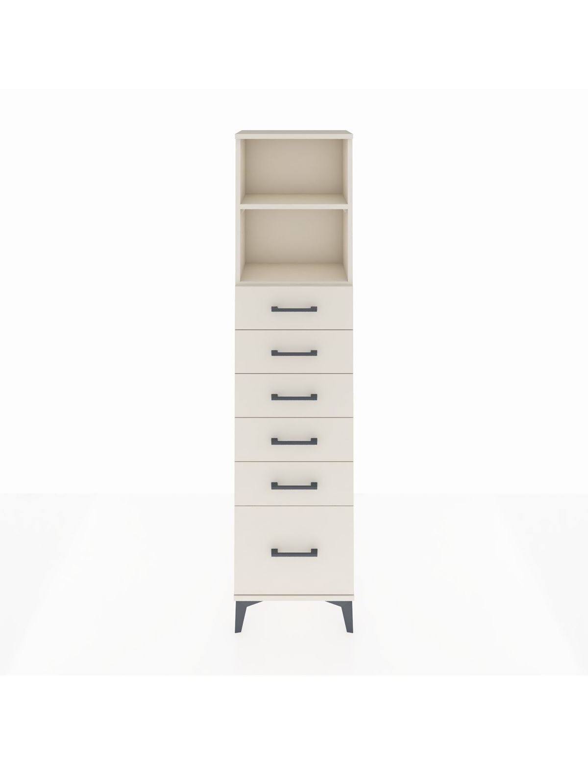 Arges Dolap 2 Raflı 6 Çekmeceli 44x30x182 Aytaşı-Aytaşı