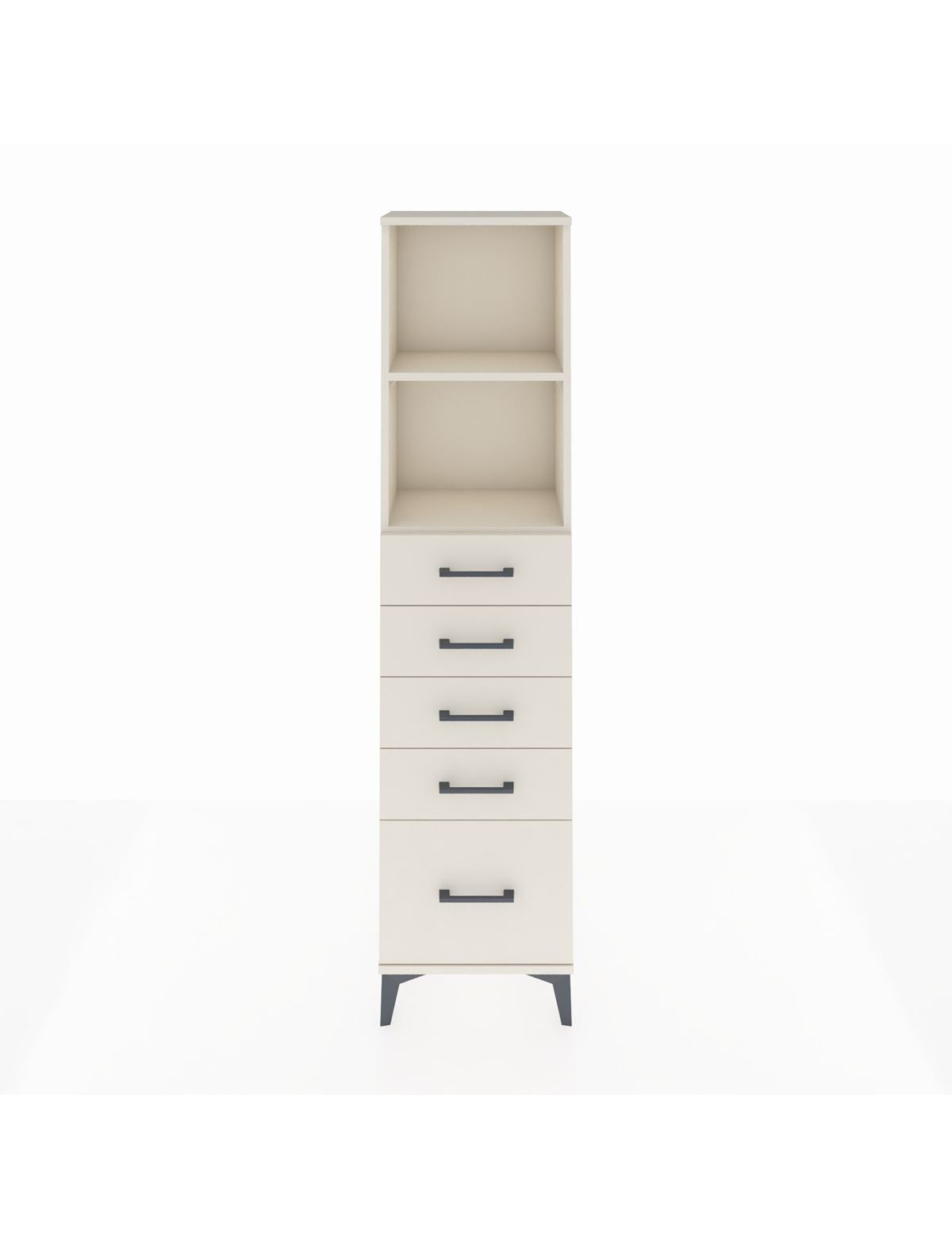 Arges Dolap 2 Raflı 5 Çekmeceli 44x30x182 Aytaşı-Aytaşı