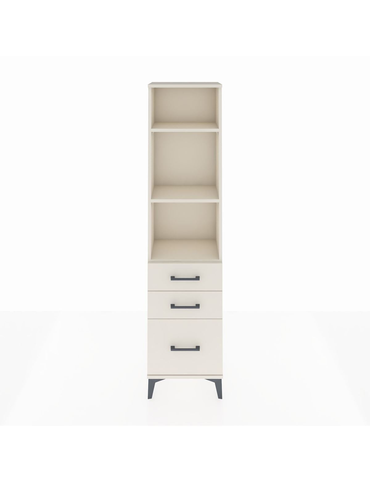 Arges Dolap 3 Raflı 3 Çekmeceli 44x30x182 Aytaşı-Aytaşı