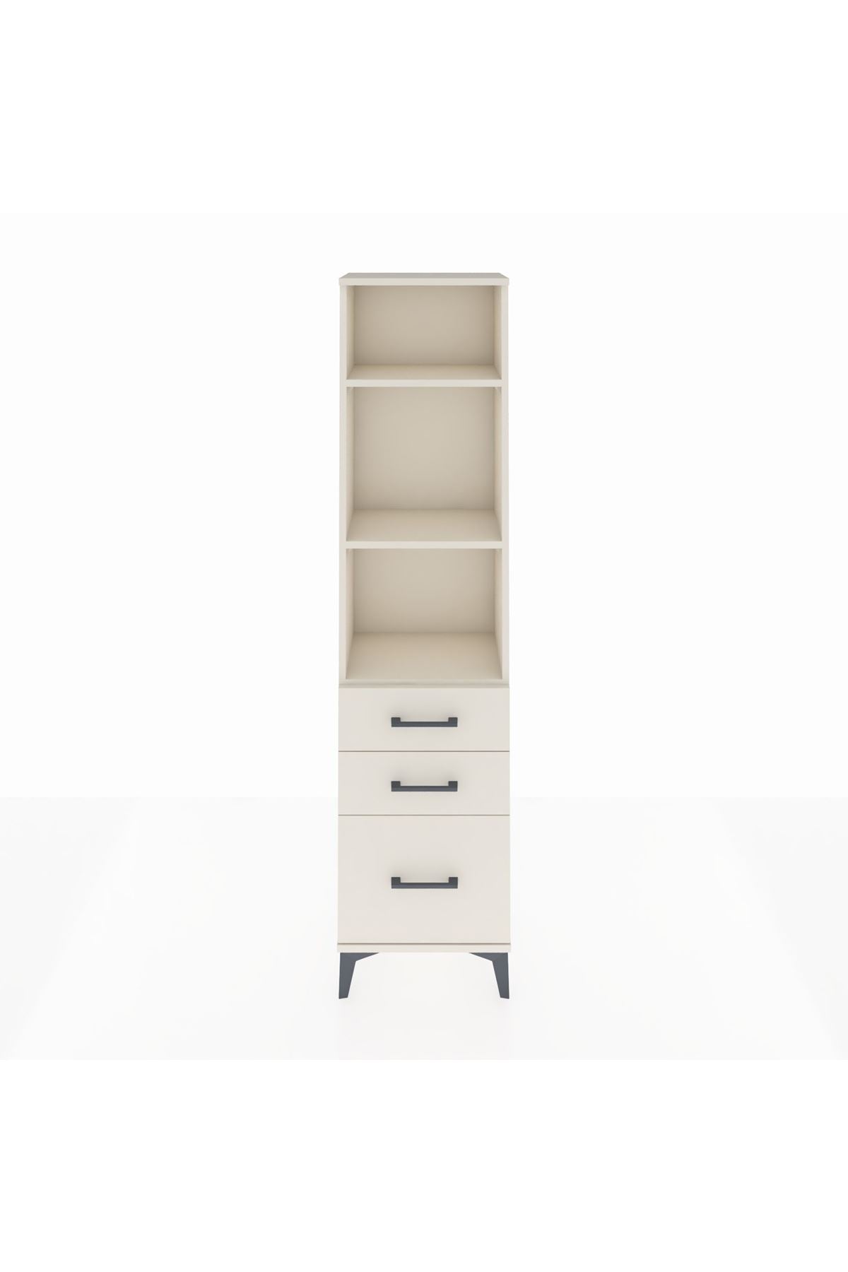 Arges Dolap 3 Raflı 3 Çekmeceli 44x30x182 Aytaşı-Aytaşı