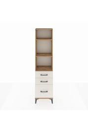 Arges Dolap 3 Raflı 3 Çekmeceli 44x30x182 Çam-Aytaşı