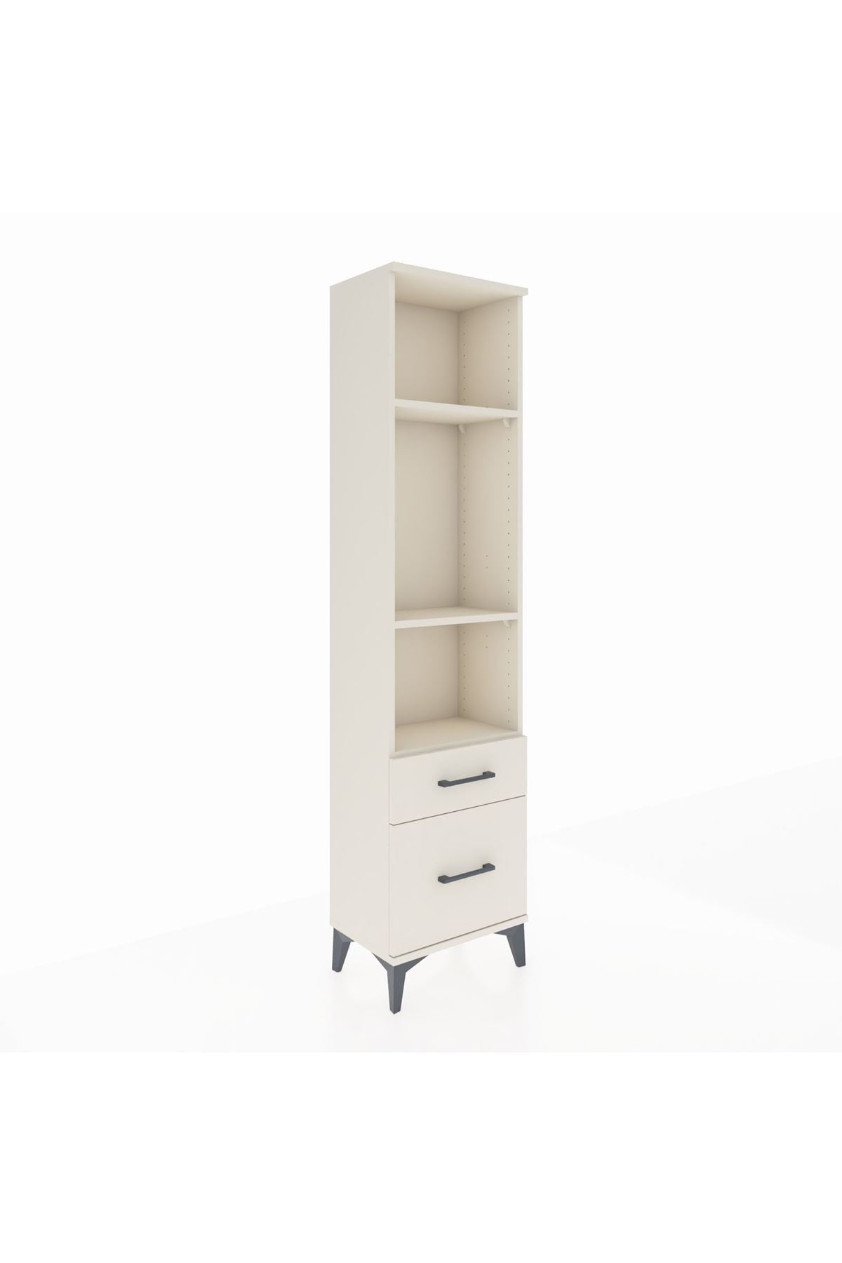 Arges Dolap 3 Raflı 2 Çekmeceli 44x30x182 Aytaşı-Aytaşı