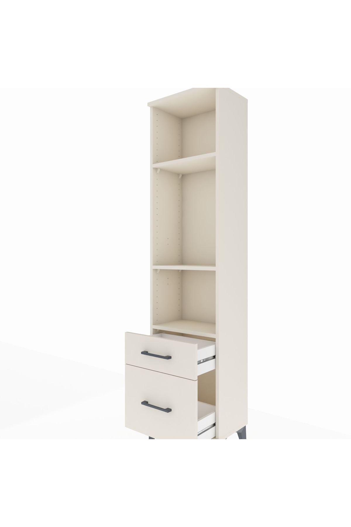 Arges Dolap 3 Raflı 2 Çekmeceli 44x30x182 Aytaşı-Aytaşı