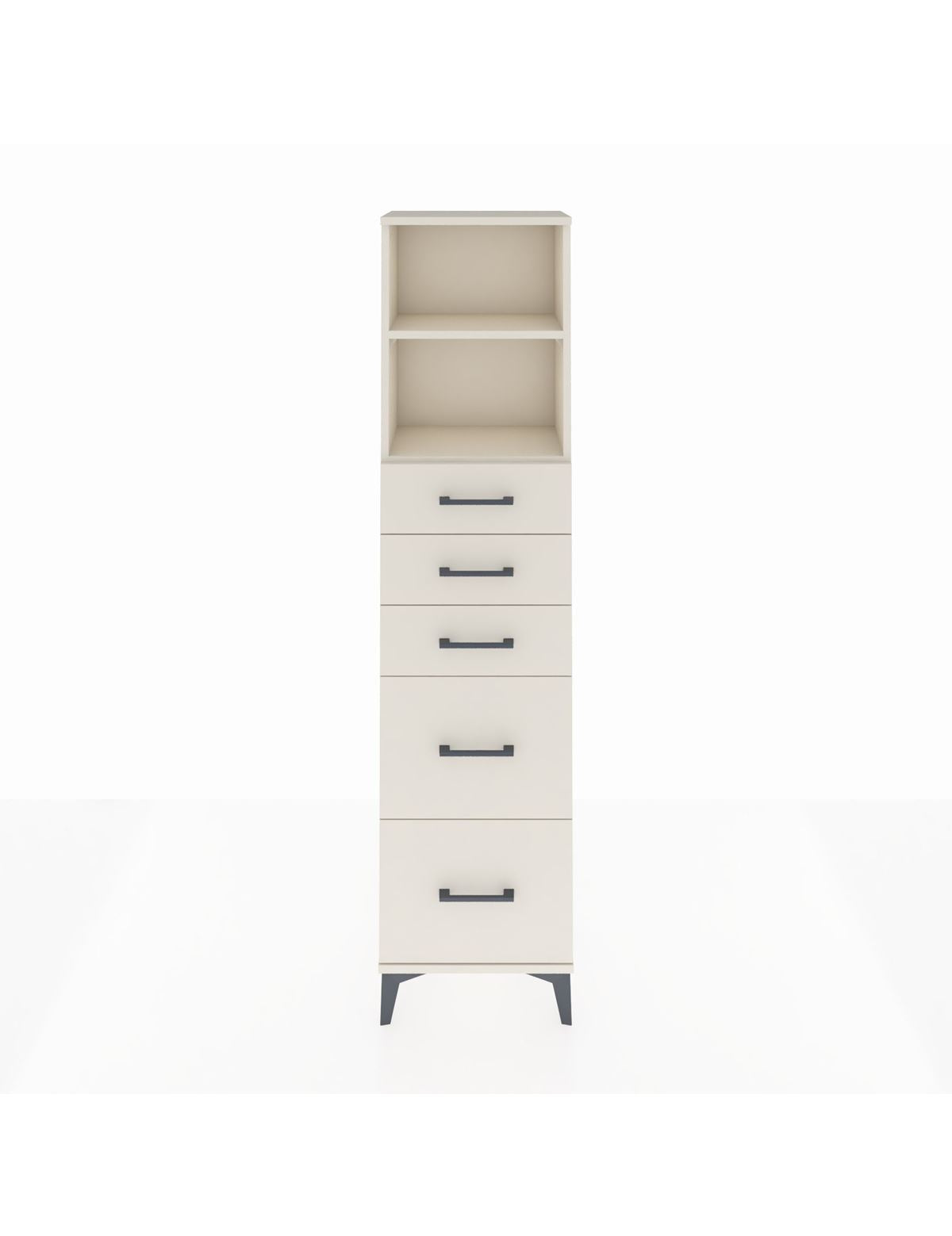 Arges Dolap 2 Raflı 5 Çekmeceli 44x30x182 Aytaşı-Aytaşı