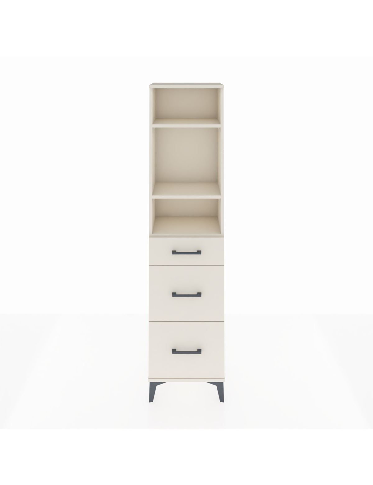 Arges Dolap 3 Raflı 3 Çekmeceli 44x30x182 Aytaşı-Aytaşı