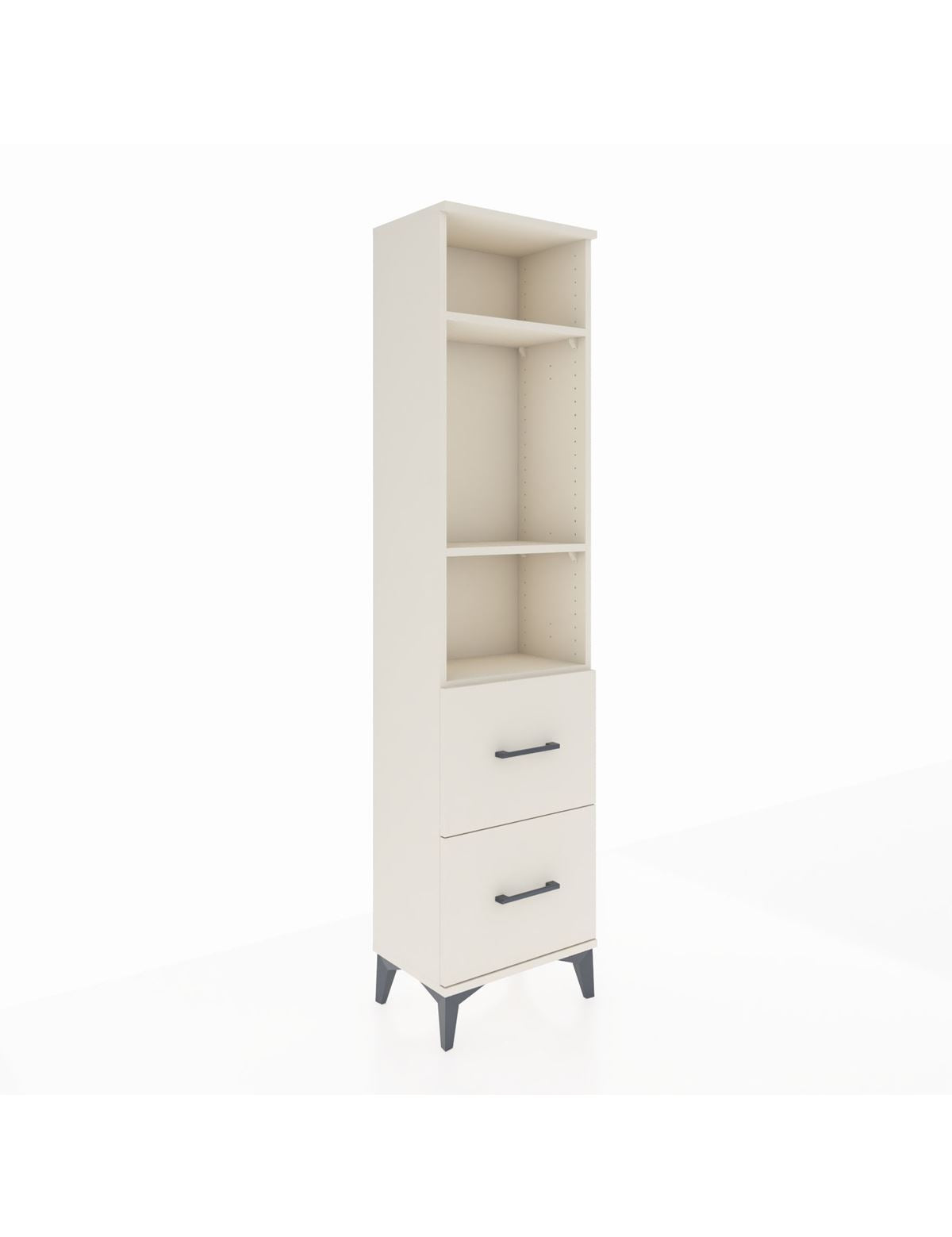 Arges Dolap 3 Raflı 2 Çekmeceli 44x30x182 Aytaşı-Aytaşı