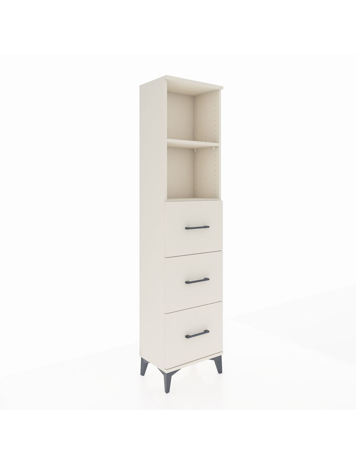 Arges Dolap 2 Raflı 3 Çekmeceli 44x30x182 Aytaşı-Aytaşı