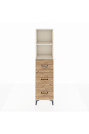 Arges Dolap 2 Raflı 3 Çekmeceli 44x30x182 Aytaşı-Çam