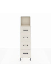 Arges Dolap Tek Raflı 4 Çekmeceli 44x30x182 Aytaşı-Aytaşı