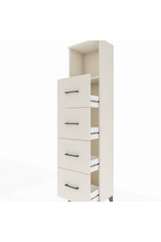 Arges Dolap Tek Raflı 4 Çekmeceli 44x30x182 Aytaşı-Aytaşı