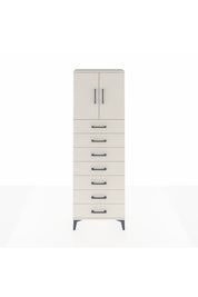 Arges Dolap 2 Raflı 7 Çekmeceli 2 Kapaklı 60x30x182 Aytaşı-Aytaşı